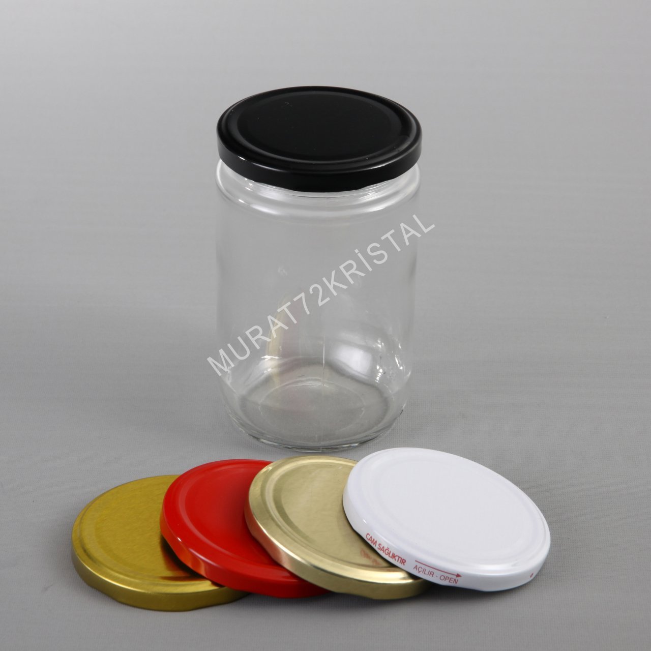 660cc 25 Adet Cam Konserve Kavanozu Kapaklı