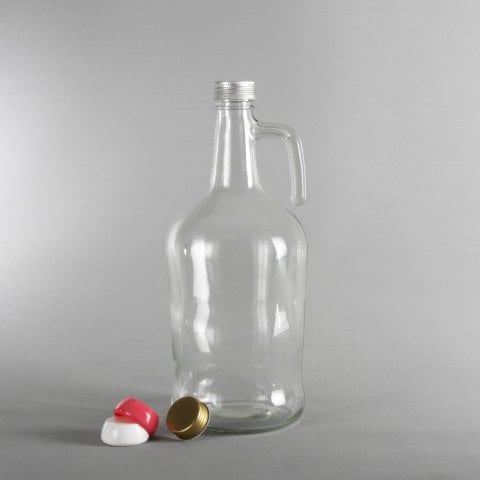 3 Litre 11 Adet Kapaklı Kulplu Cam Şişe
