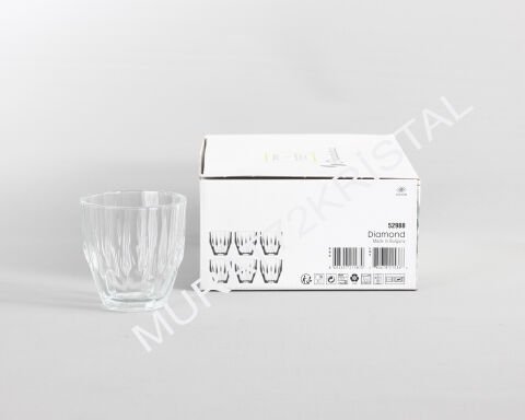 Paşabahçe Diamond Su Bardak 12 Adet 52988
