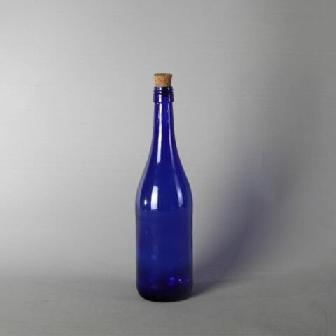 750cc Mantarlı Kapusonlu Renkli Cam Şişe 35 Adet