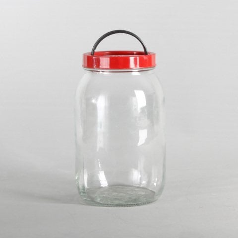 3000cc 11 Adet Kapaklı Cam Kavanoz