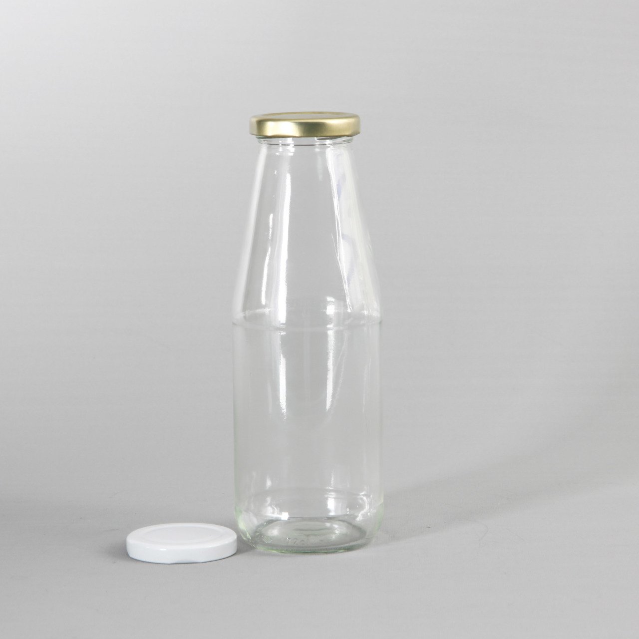 720cc 35 Adet Kapaklı Cam Şişe