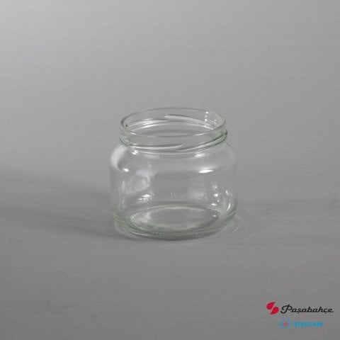 400cc 72 Adet Kapaklı Cam Kavanoz