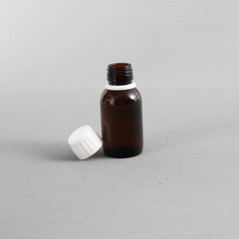 50cc 154 Adet Kapaklı Renkli Minik Cam Şişe