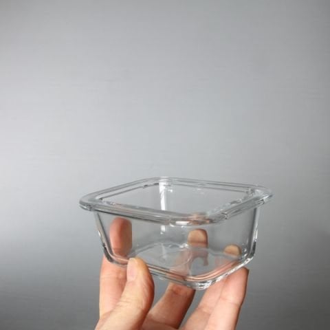 Küçük Cam Kapaklı Borcam 1 Adet