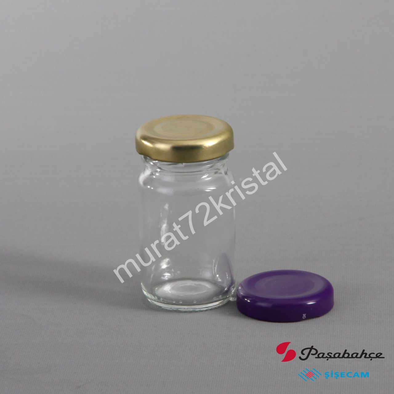 67cc 180 Adet Kapaklı Cam Kavanoz