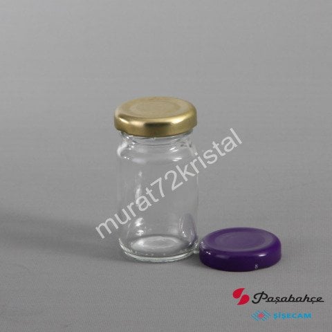 67cc 180 Adet Kapaklı Cam Kavanoz