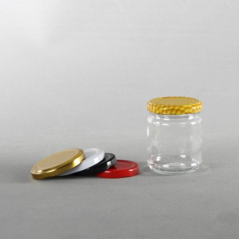 210cc 150 adet kapaklı Cam Kavanoz