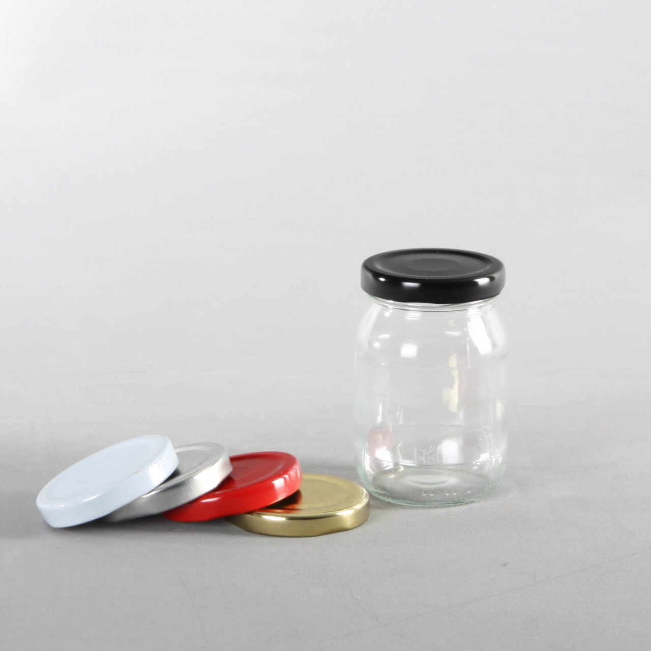 190cc  Adet Kapaklı Cam Kavanoz 189 Adet