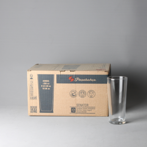 Paşabahçe 285cc-  420925_12Adet Uzun Bardak