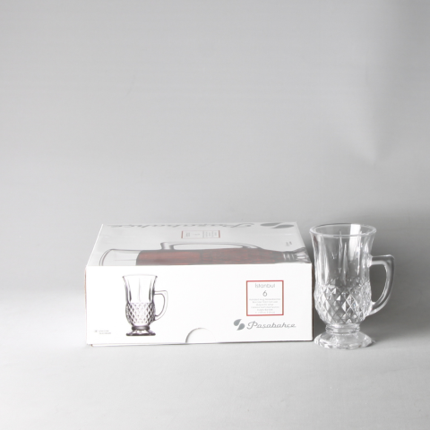 Paşabahçe İstanbul Kulplu Cam Bardak 12Adet 55671
