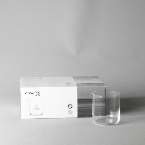 Nude El Yapımı Kristal Sade Bardak 6 Adet 64009