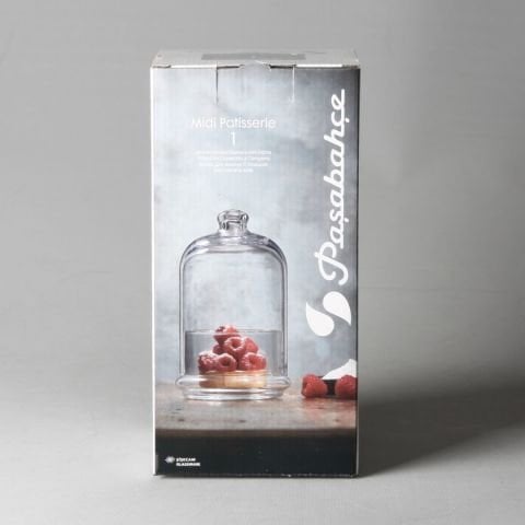 96889 MIDI PATISSERIE Kapaklı Cam Şekerlik, Lokumluk