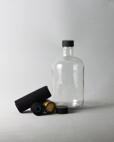 750cc Tombul Şişe 24 Adet Kapaklı