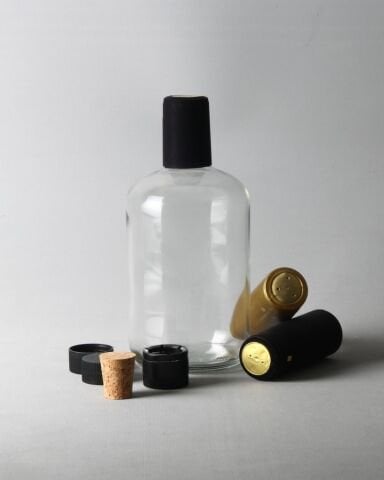 1000cc Tombul Şişe 20 Adet Kapaklı