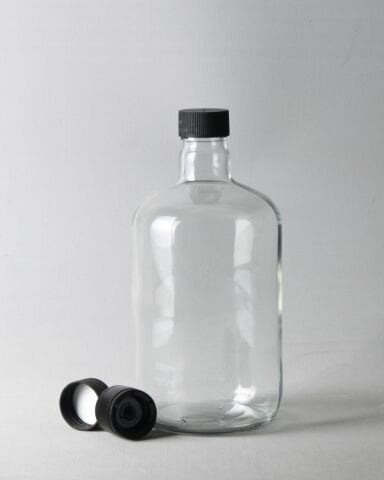 1000cc Tombul Şişe 20 Adet Kapaklı