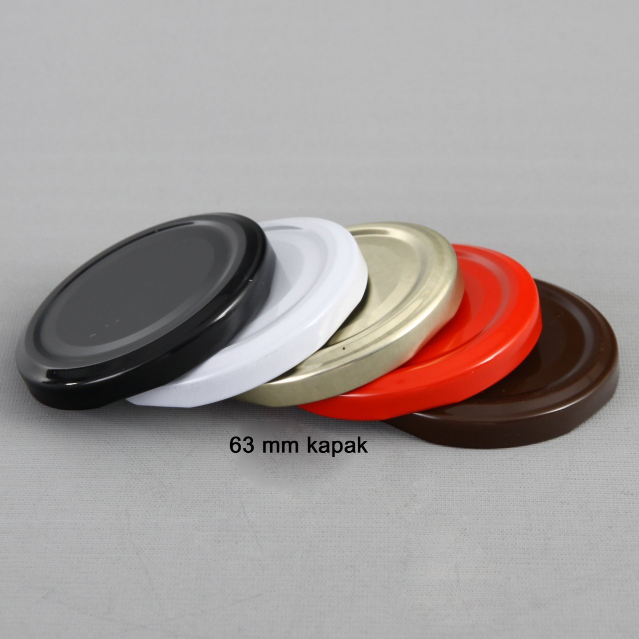 63 Mm 500 Adet Kavanoz Kapağı