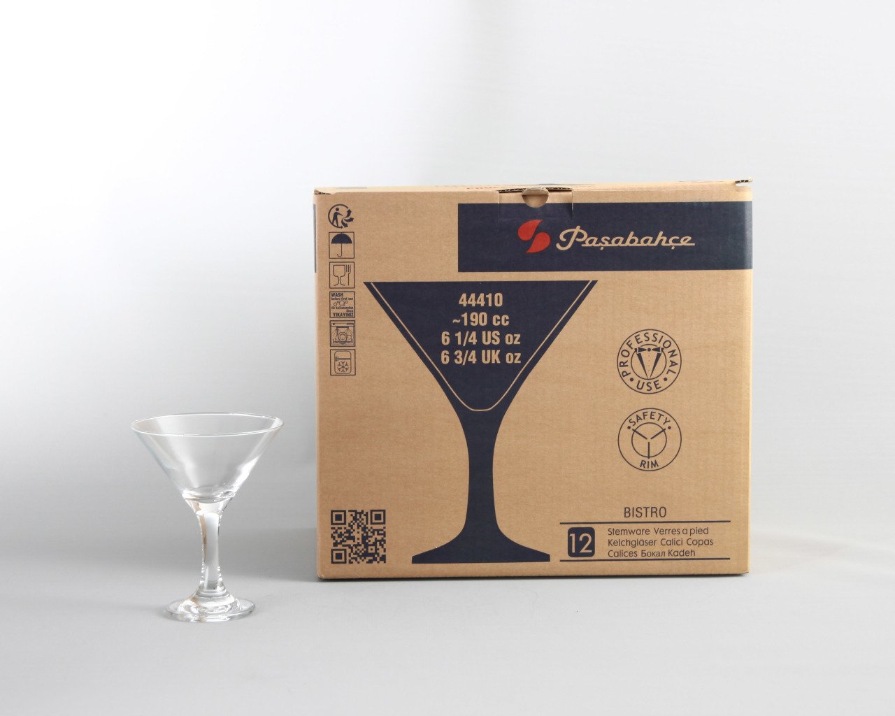 Paşabahçe Bistro Ayaklı Bardak - 12 Adet-44410