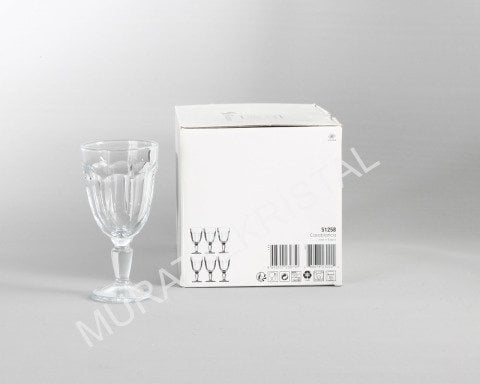 Casablanca Ayaklı Bardak-235cc- 12 Adet-51258