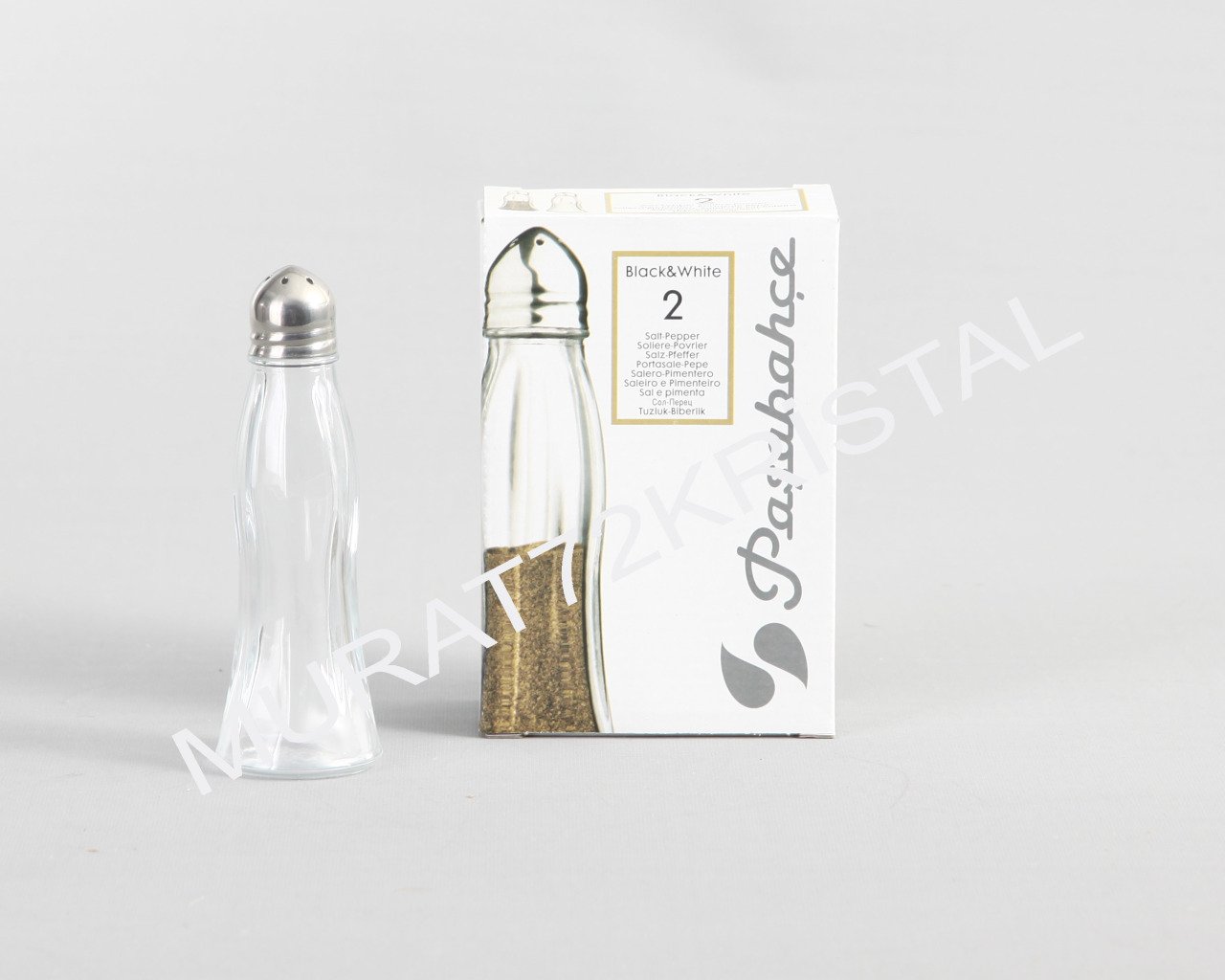 Paşabahçe Tuzluk Biberlik-12Adet-80030