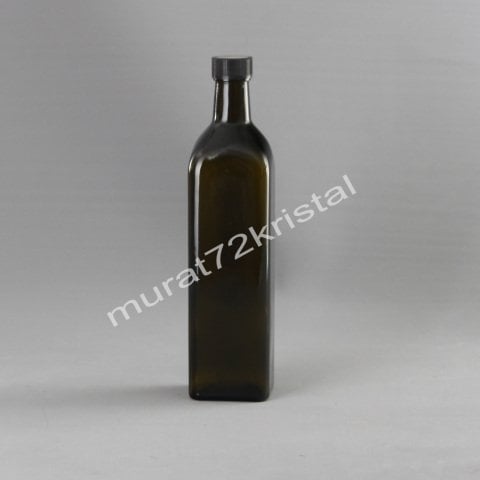 Marasca 750cc 48 Adet Çevirme Kapaklı Koyu Renk Cam Şişe