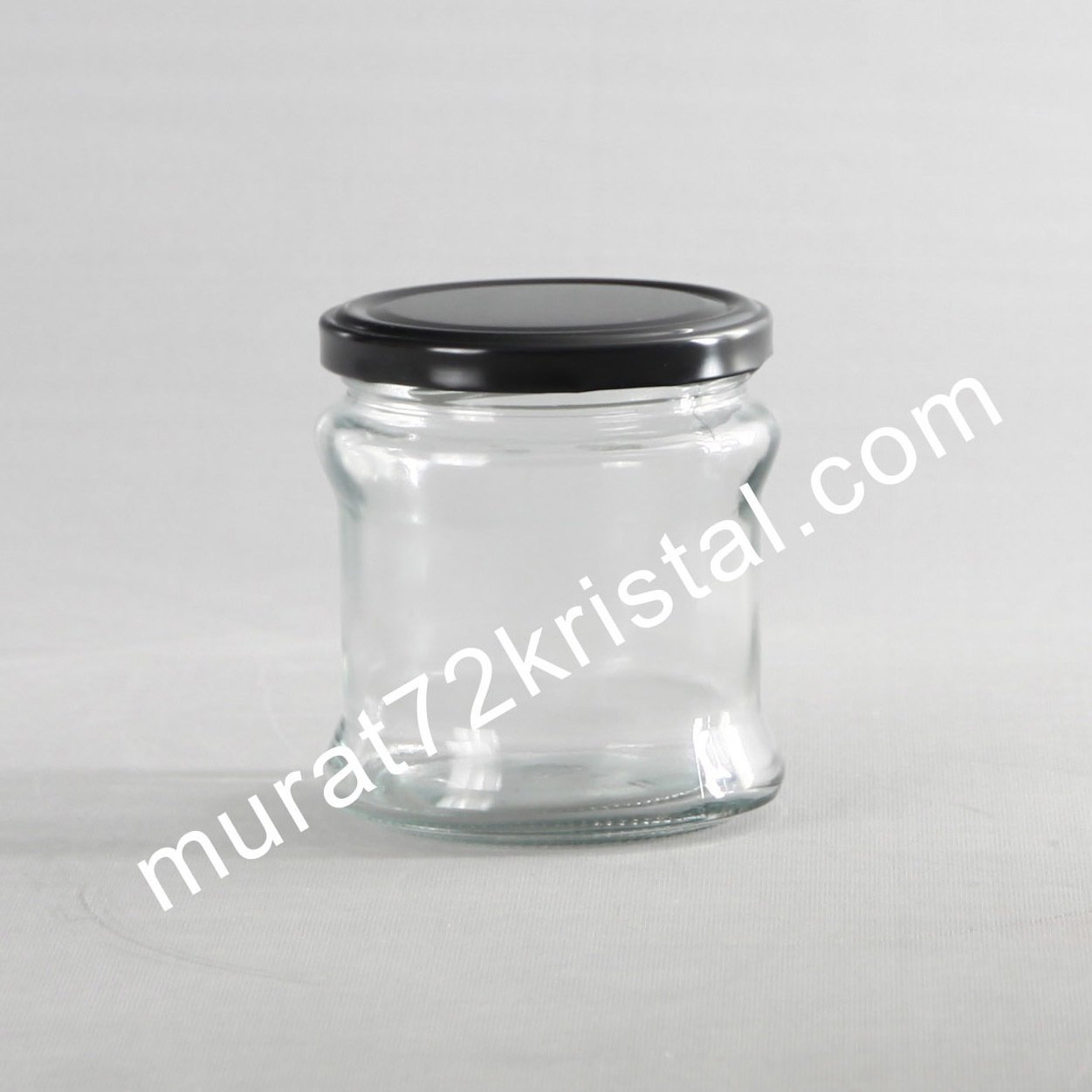 380cc Boğumlu Kavanoz  kapaklı-90 Adet