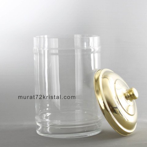 Pirinç Kapaklı Büyük Boy Fanus 24-34 cm