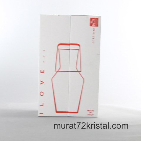 El Yapımı Kalpli Sürahi-RCR _İtalyan