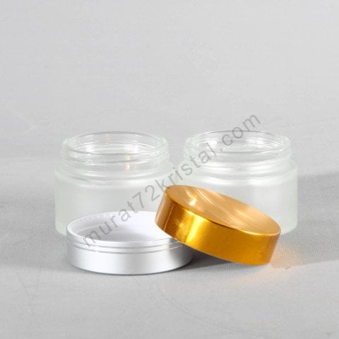 Cam Krem Kavanozu 50 Adet 50cc