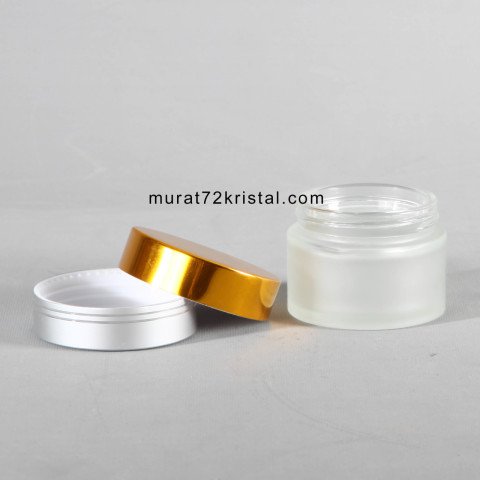 Cam Krem Kavanozu 50 Adet 50cc