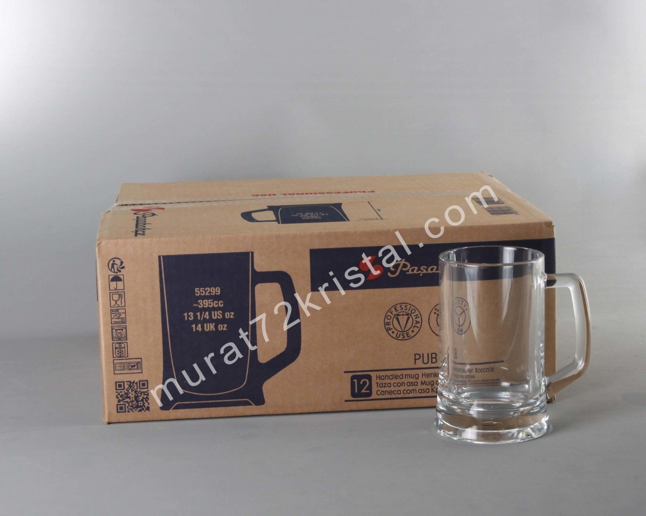 55299_Bira Bardağı_395cc_12Adet