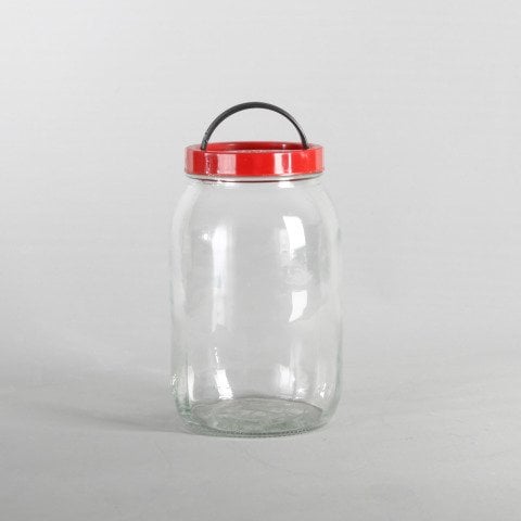2 Litre 100mm Ağız Çaplı Kavanoz 12 Adet