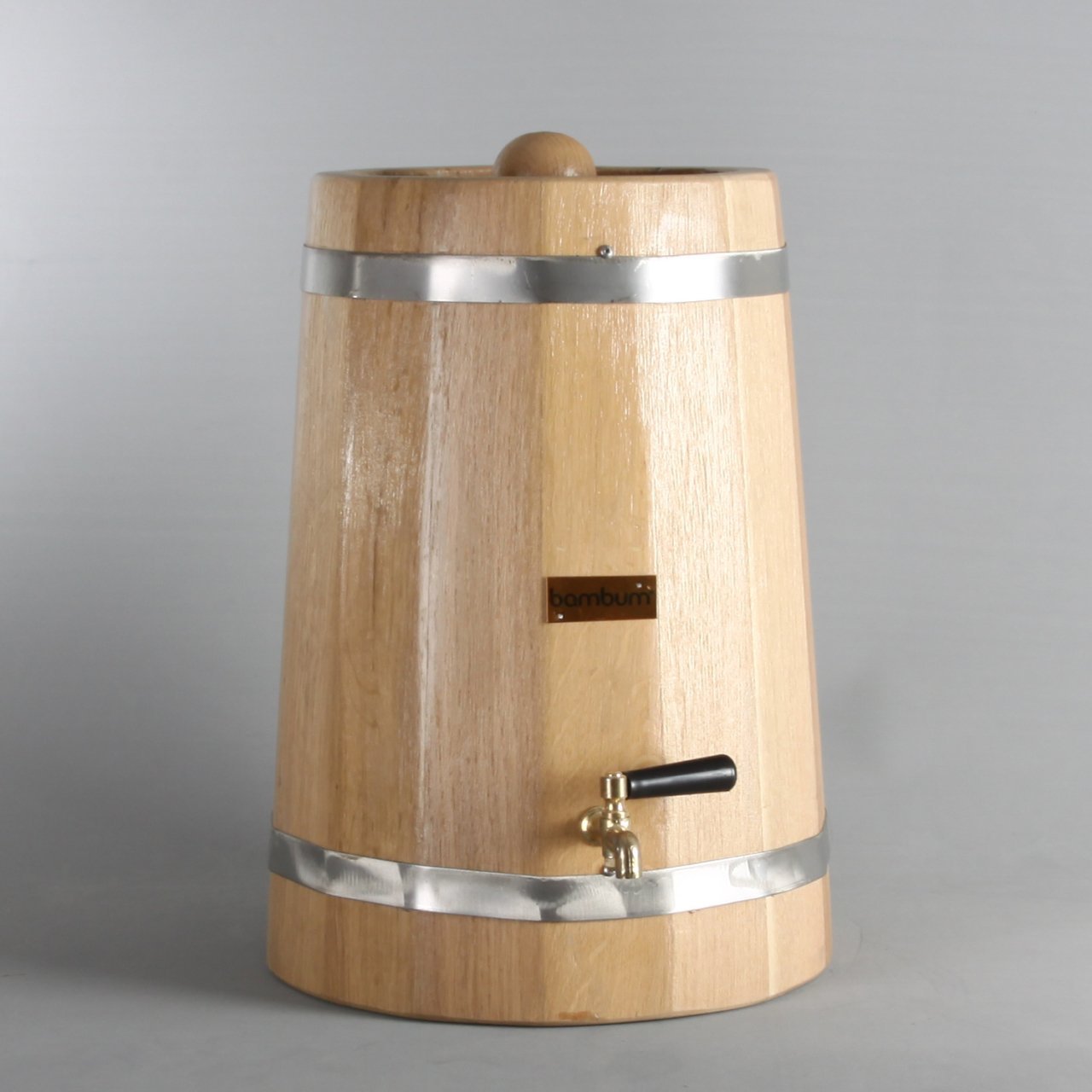 Ahşap Fıçı Bambum Yüksek Model 10 Litre