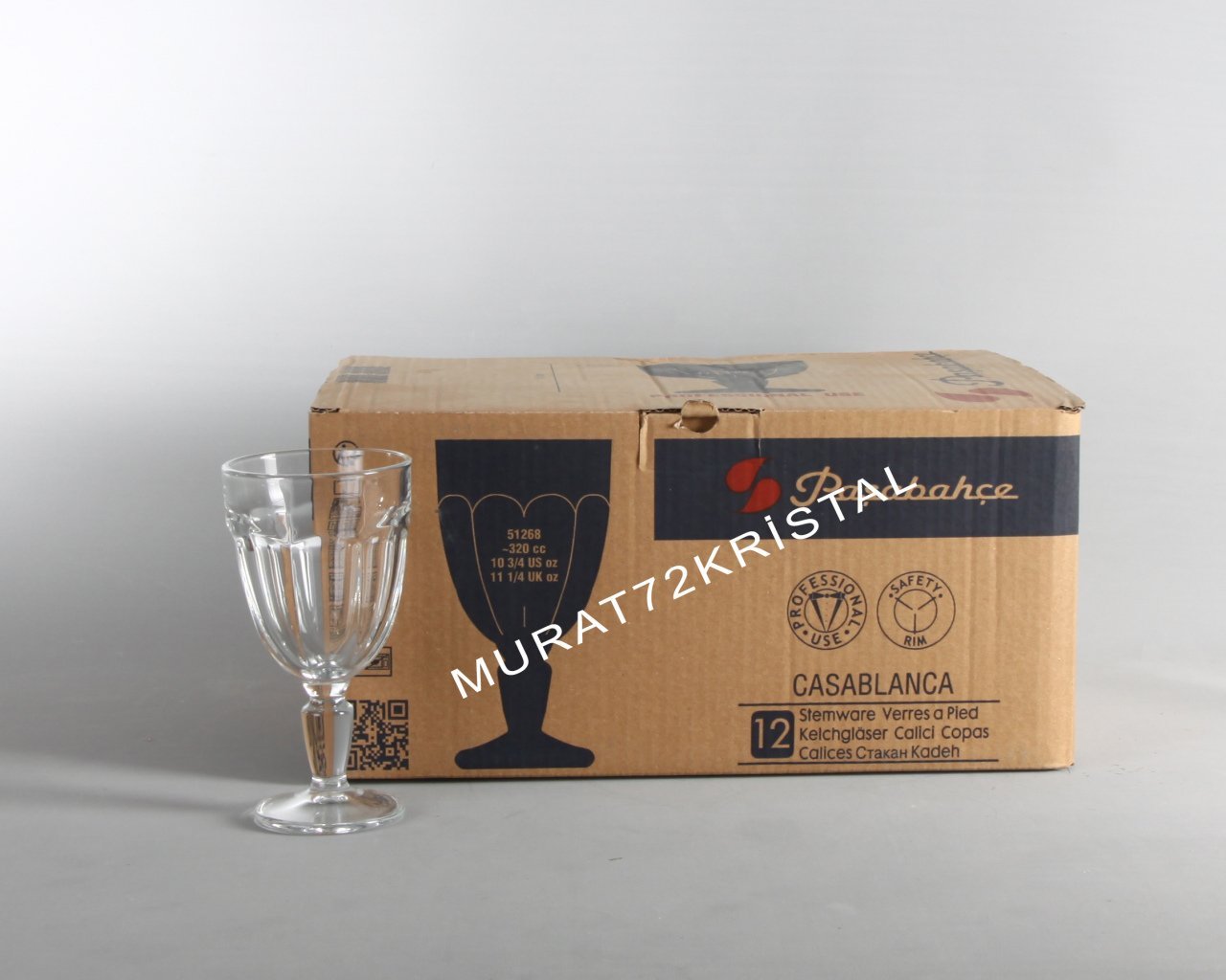 Paşabahçe 12 Kadeh 320cc 51268