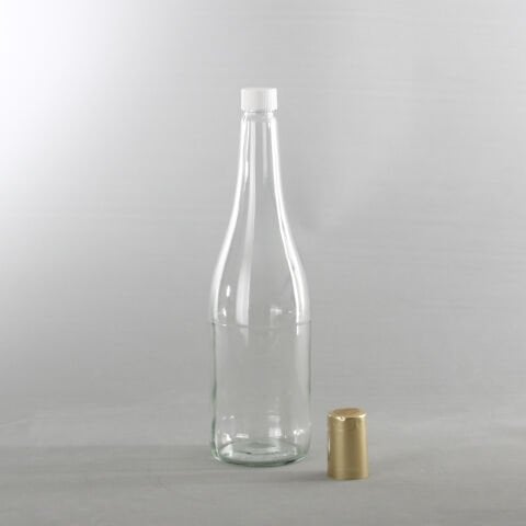 1 litre 30 Adet Kapuşon ve EmniyetKilitli Kapaklı CamŞişe