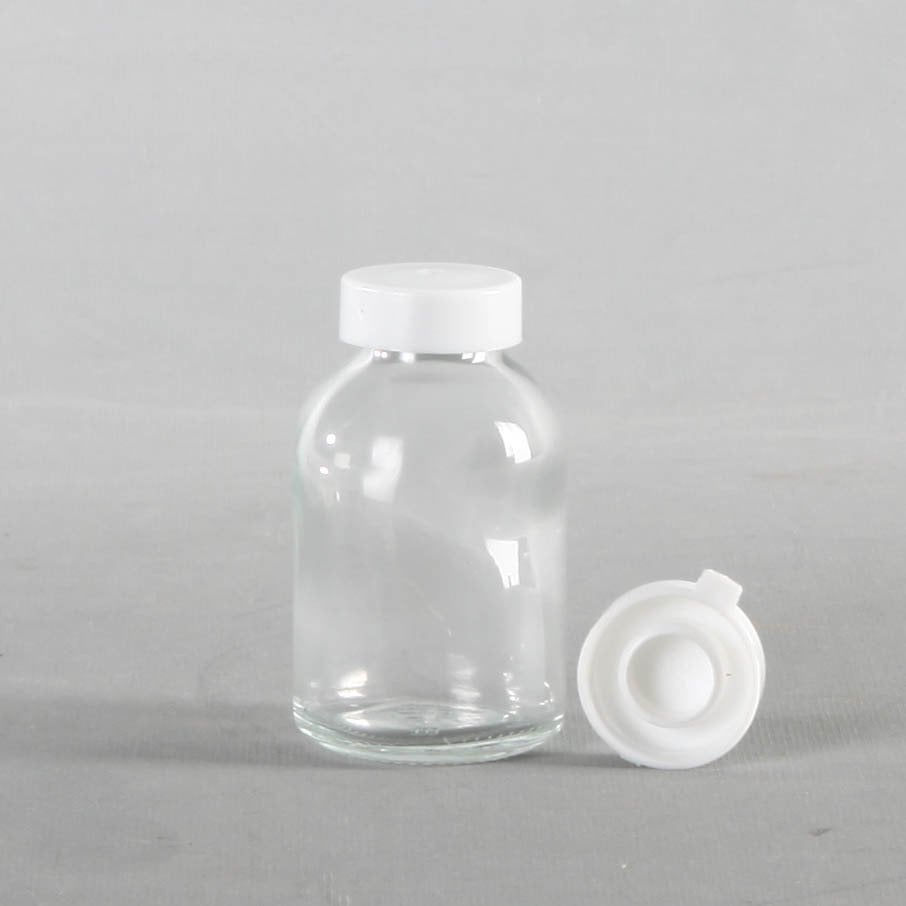 25cc Plastik Kapaklı Sızdırmaz 221Adet Cam Numune Şişesi