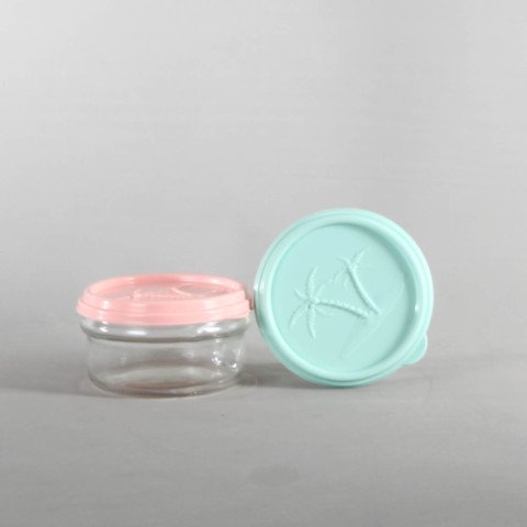 Helva Kabı_12adet Kalın Plastik Kapaklı_12 Adet