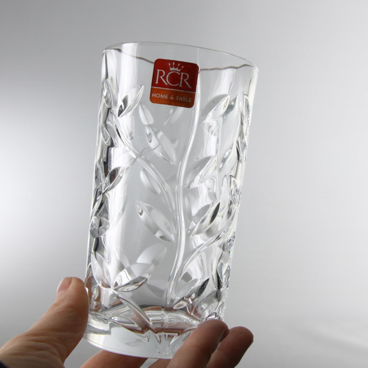 RCR Italyan Bardak  Kristal Dekorlu 200cc 6 Adet