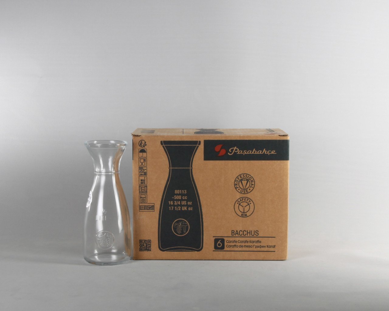 80113_500cc Sürahi/Karaf_6 Adet