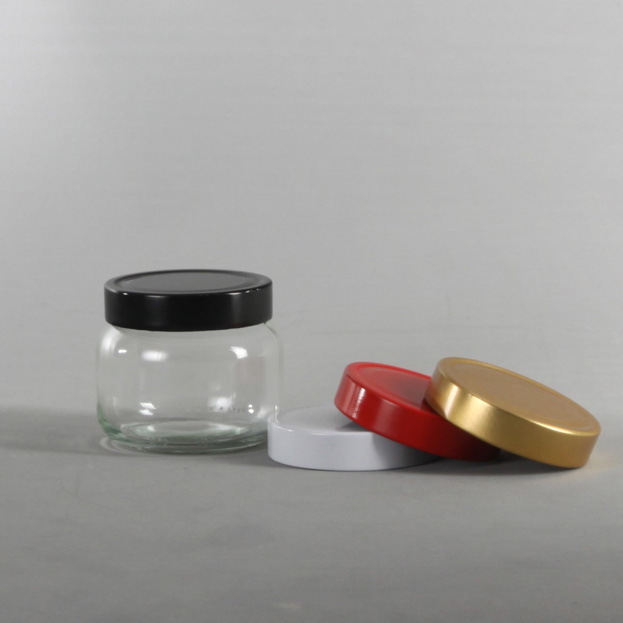 400cc Derin Etek Kapaklı Kavanoz 72Adet