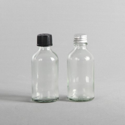 100cc 132 Adet Düz Cam Şişe