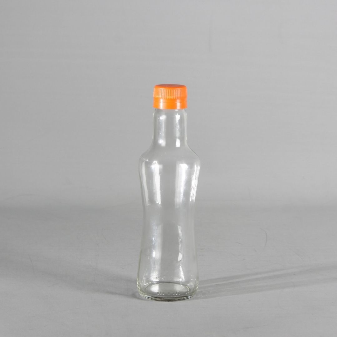 250cc Cam Şişe Çevirme Kapaklı 70 Adet