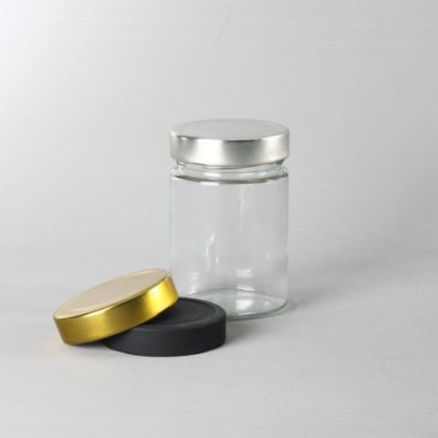 350cc Derin Etek Kapaklı Kavanoz_ 80 Adet